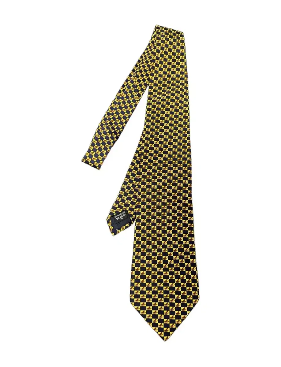 Dunhill necktie (yellow)