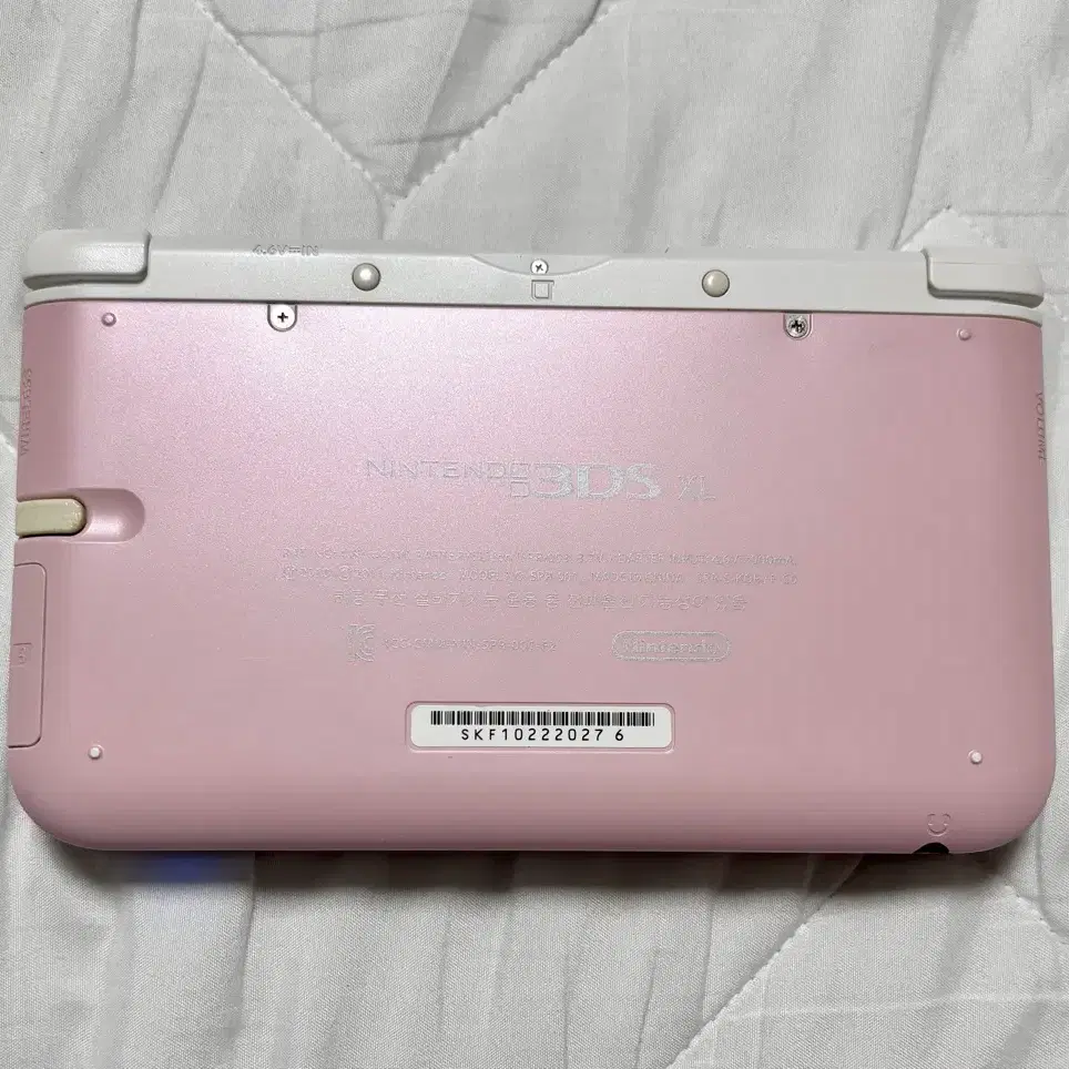 한국판 닌텐도 3dsxl 핑크화이트 a급