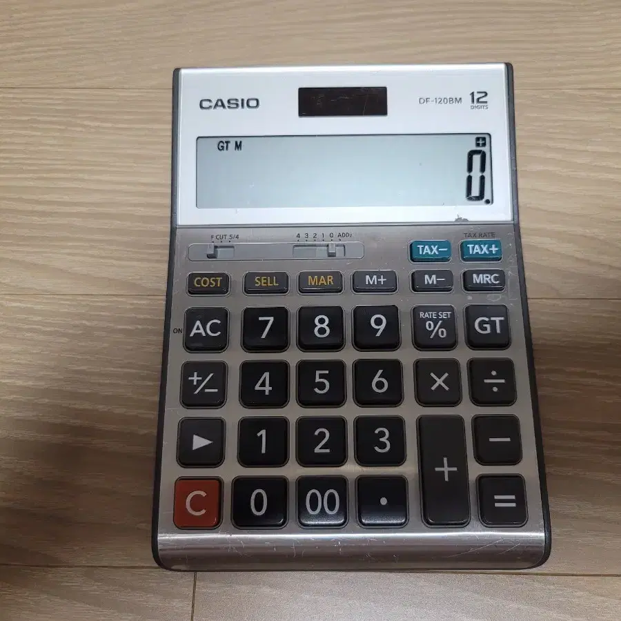 카시오 CASIO  DF-120BM 계산기