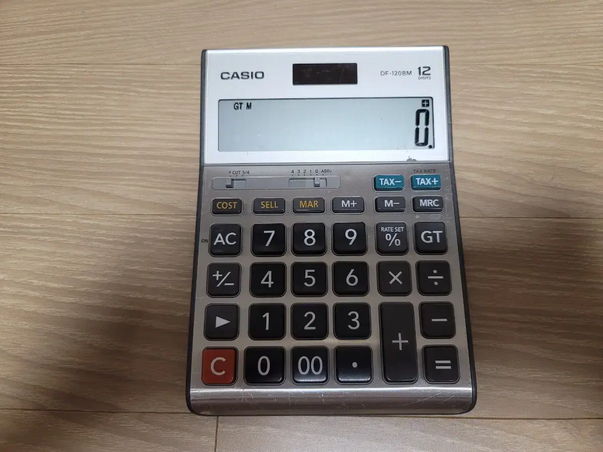 카시오 CASIO  DF-120BM 계산기