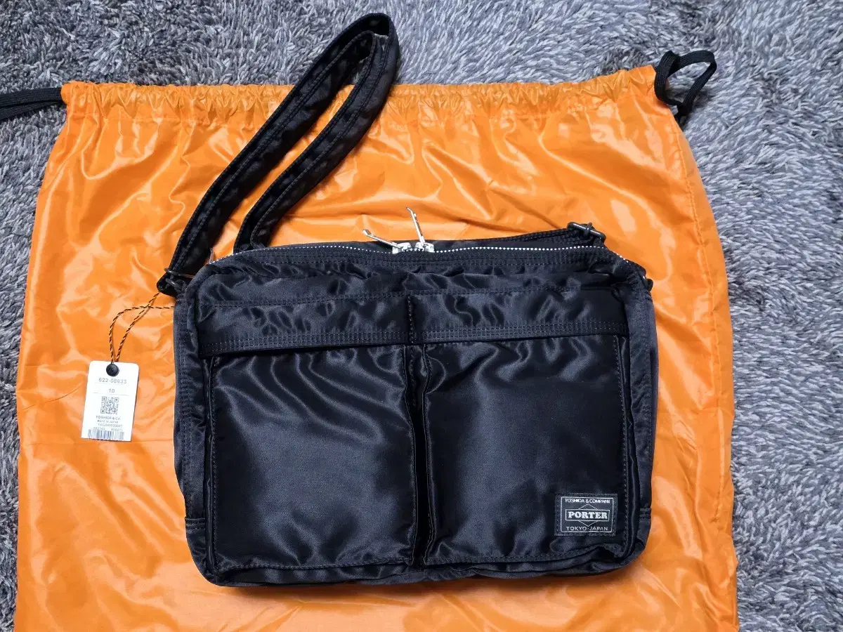 요시다포터 숄더백 NEW TANKER SLING BAG W zip(L)