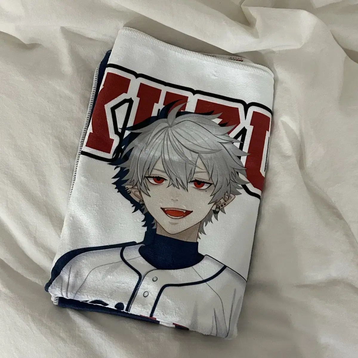 nijisanji kuzuha towel big towel