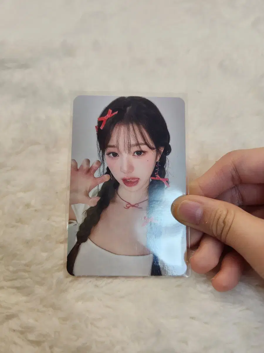 ive amuse kitty wonyoung photocard