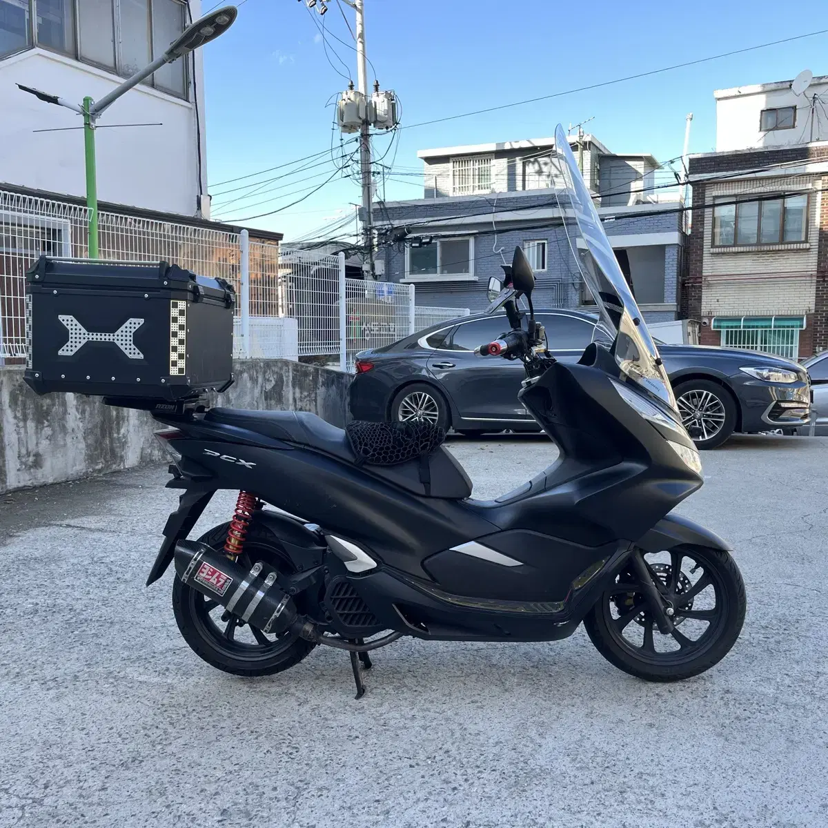 19년식 혼다 PCX125 2채널블랙박스 정비완료 190만원