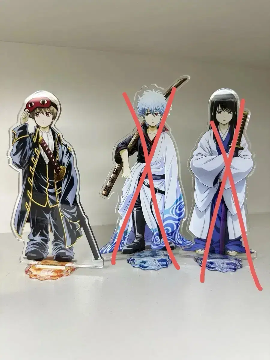 Gintama Gone Small acrylic stand Katsura Sogo Gintoki