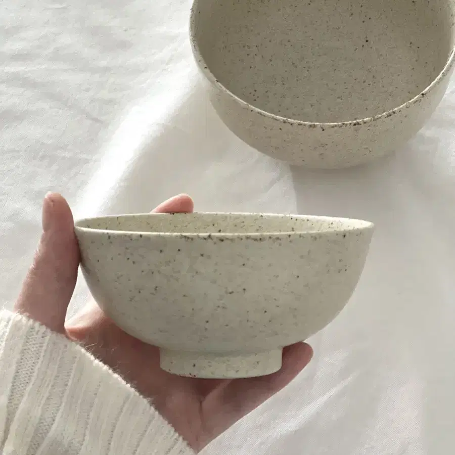 Beige dot bowl (S) 밥그릇 밥공기세트 디저트볼 요거트볼