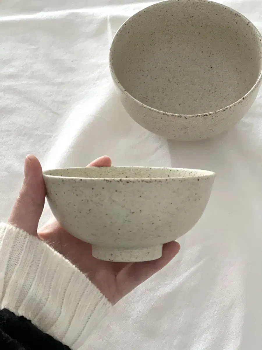 Beige dot bowl (S) 밥그릇 밥공기세트 디저트볼 요거트볼