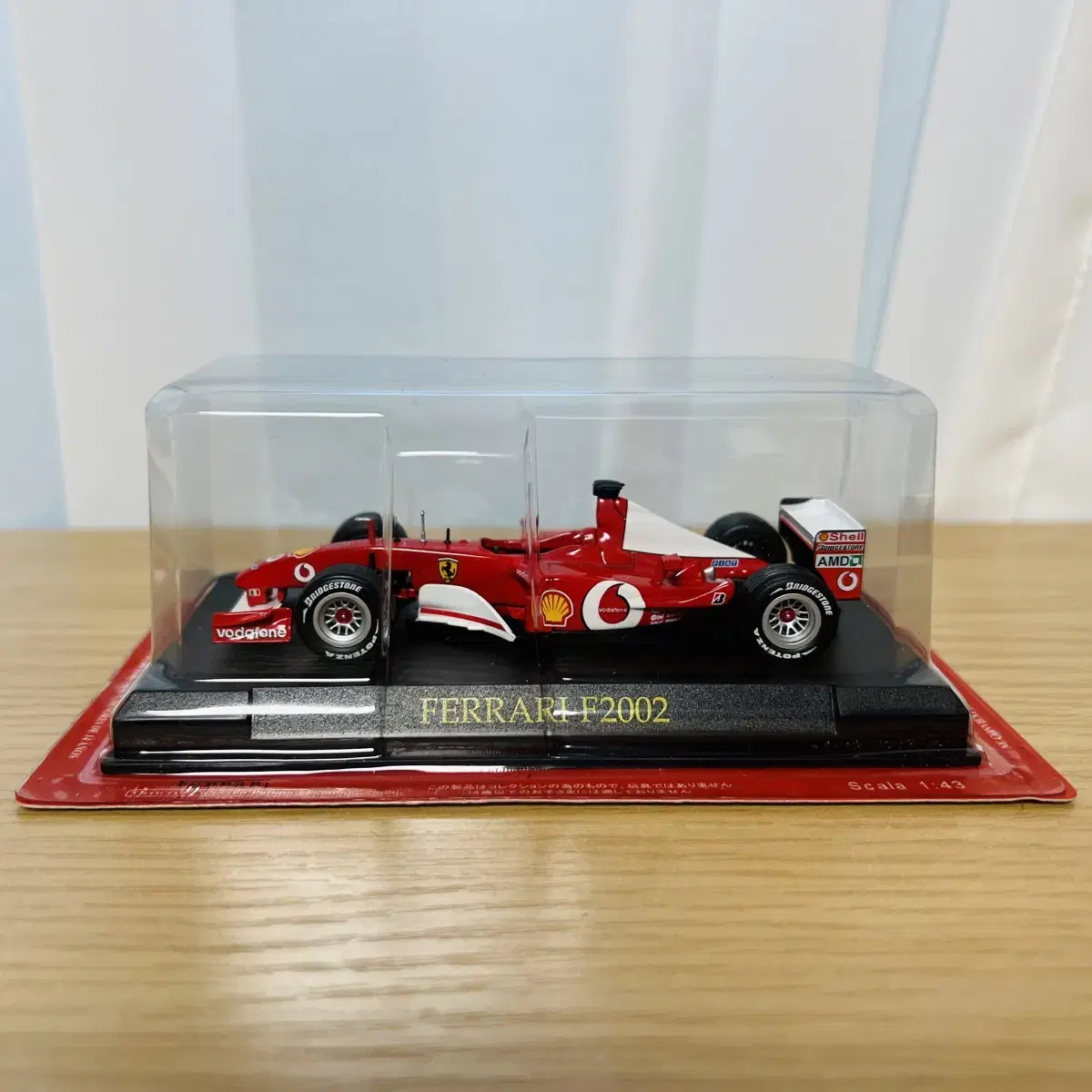 1:43 페라리 F2002 F1 다이캐스트