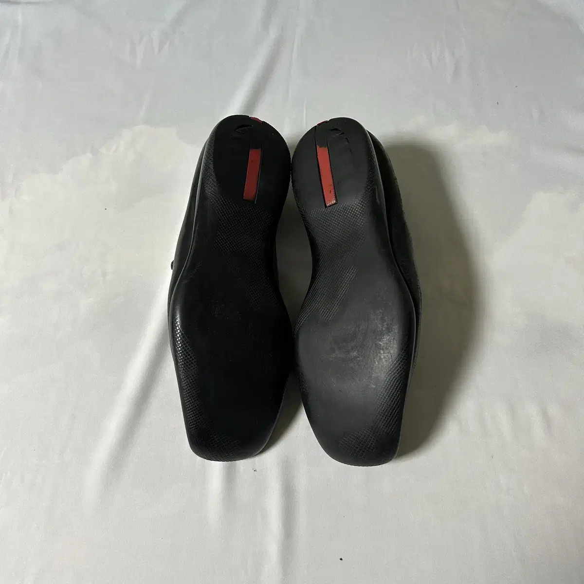 Prada sports slip on loafers