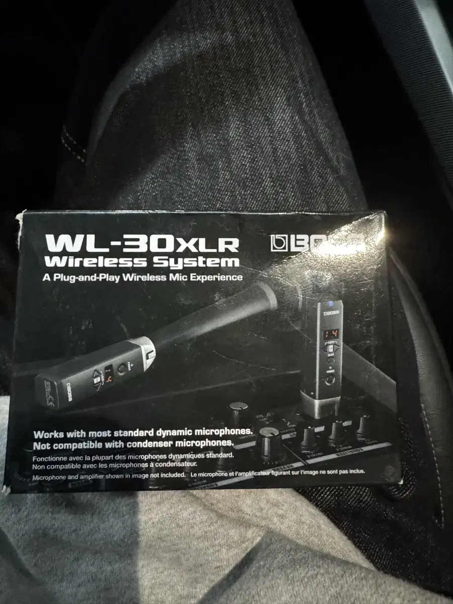 Boss wl-30xlr 무선 마이크 시스템