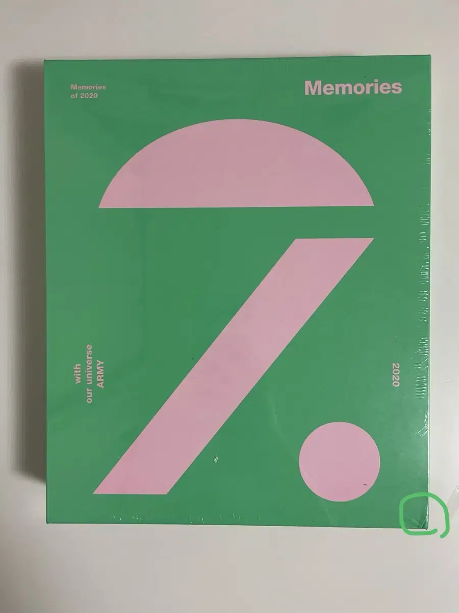 (미개봉 새것) 방탄 메모리즈 2020 dvd 새제품 BTS MEMORI