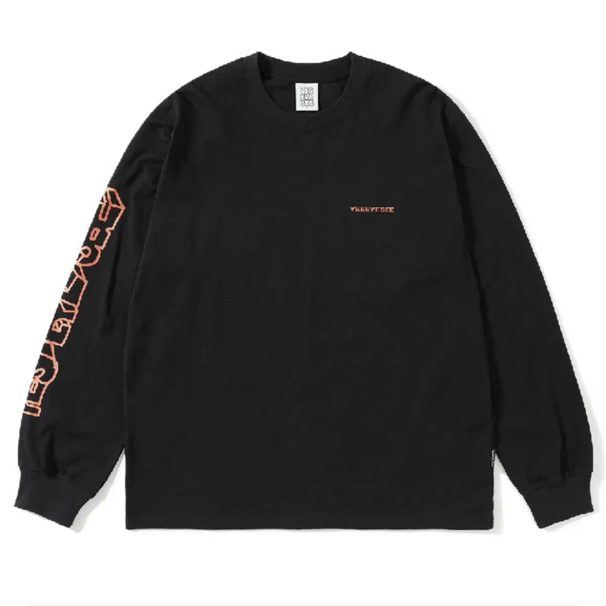 예스아이씨 brick l/s black