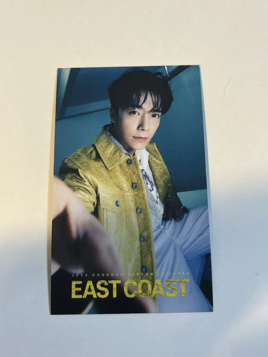 슈퍼주니어 동해 인본 EAST COAST 팬콘 포카