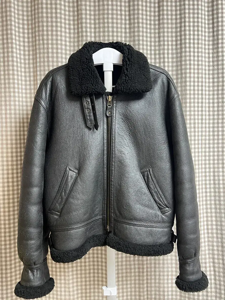 JPN VTG Type B-3 무스탕 XL black