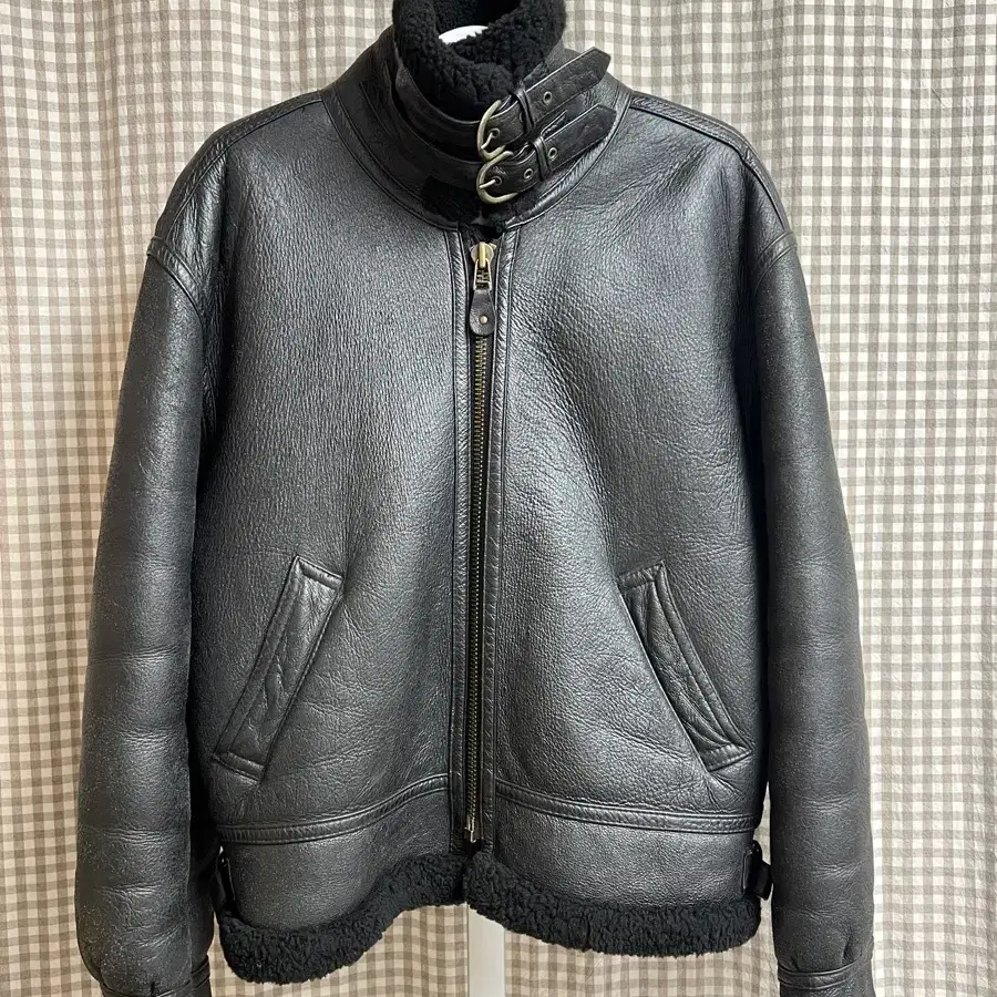 JPN VTG Type B-3 무스탕 XL black