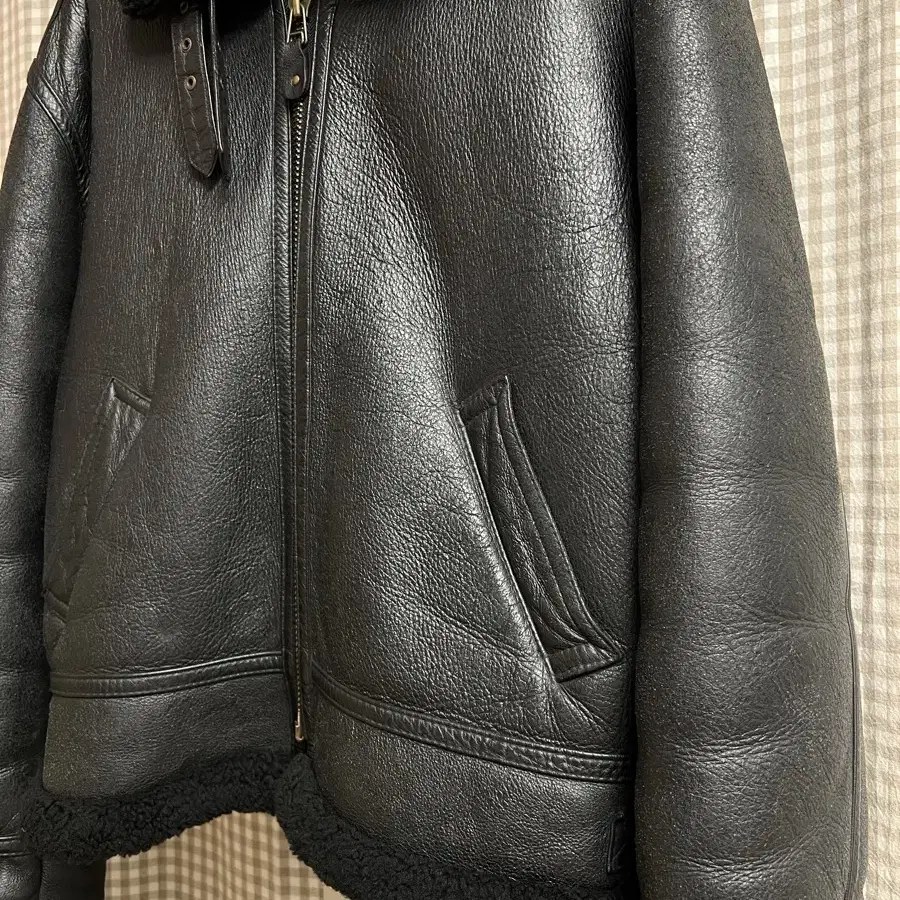 JPN VTG Type B-3 무스탕 XL black