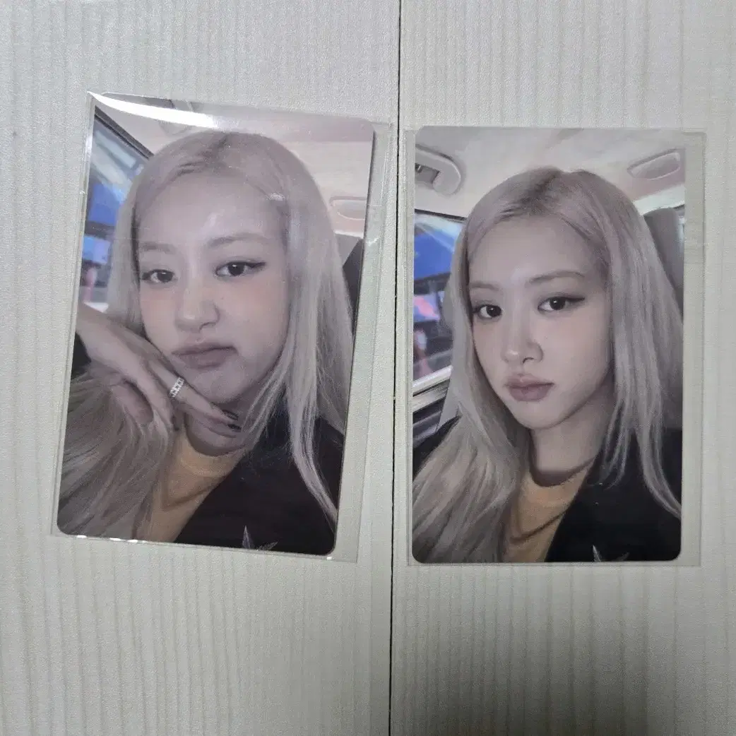 로제 더현대팝업 특전 포카 포토카드 rose popup photocard