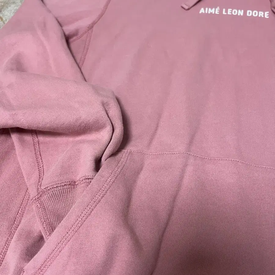 Aime Leon Dore 에임레온도르 후드티 (M) pink