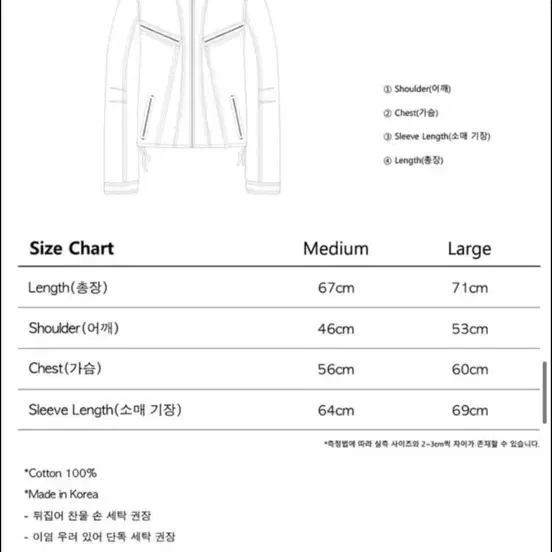 더콜디스트모먼트 테크니컬 자켓 아이보리