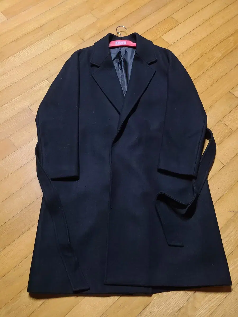 Coeur Cashmere Robe Coat Black M