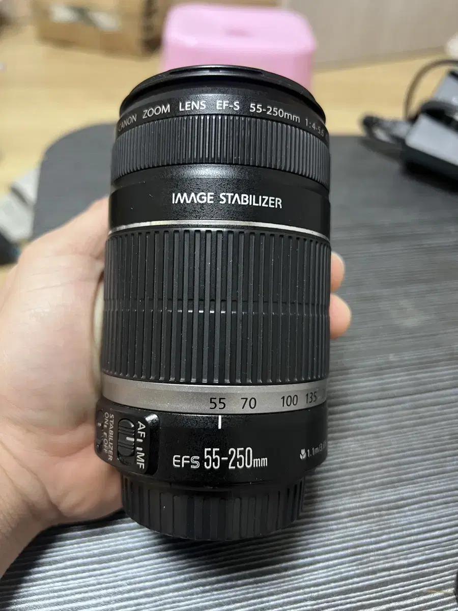 캐논 55-250mm 판매합니다