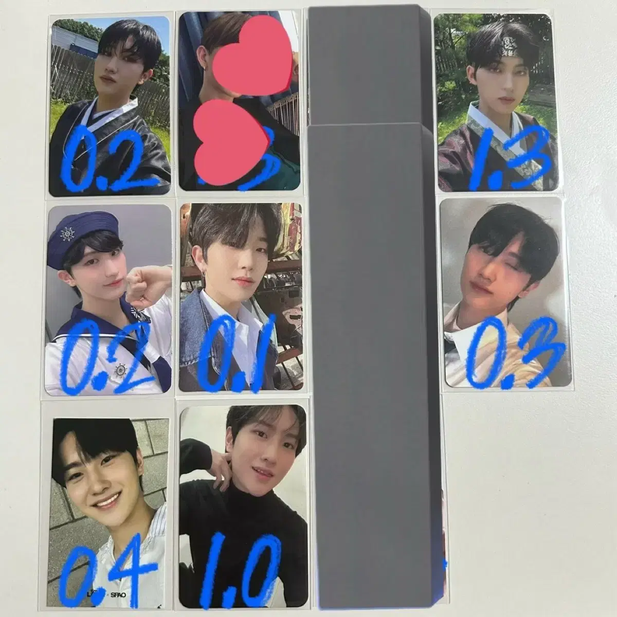 Tnx theNewSix photocard wts Bulk3.0 Taehun Choi Oh Sungjun Eunhwi