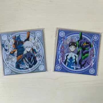 나기사 카오루 - 이카리 신지 아크릴 코스터 에반게리온 중국 한정판