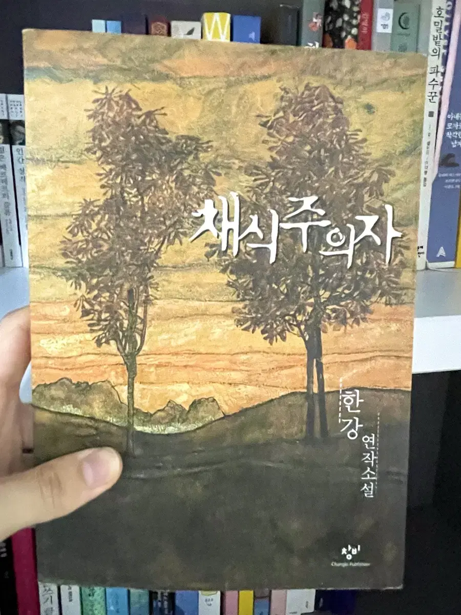 한강 채식주의자 책