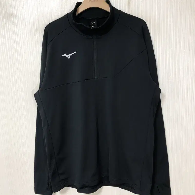 미즈노(MIZUNO)반집업 트레이닝탑/플리스탑 3XL(115)