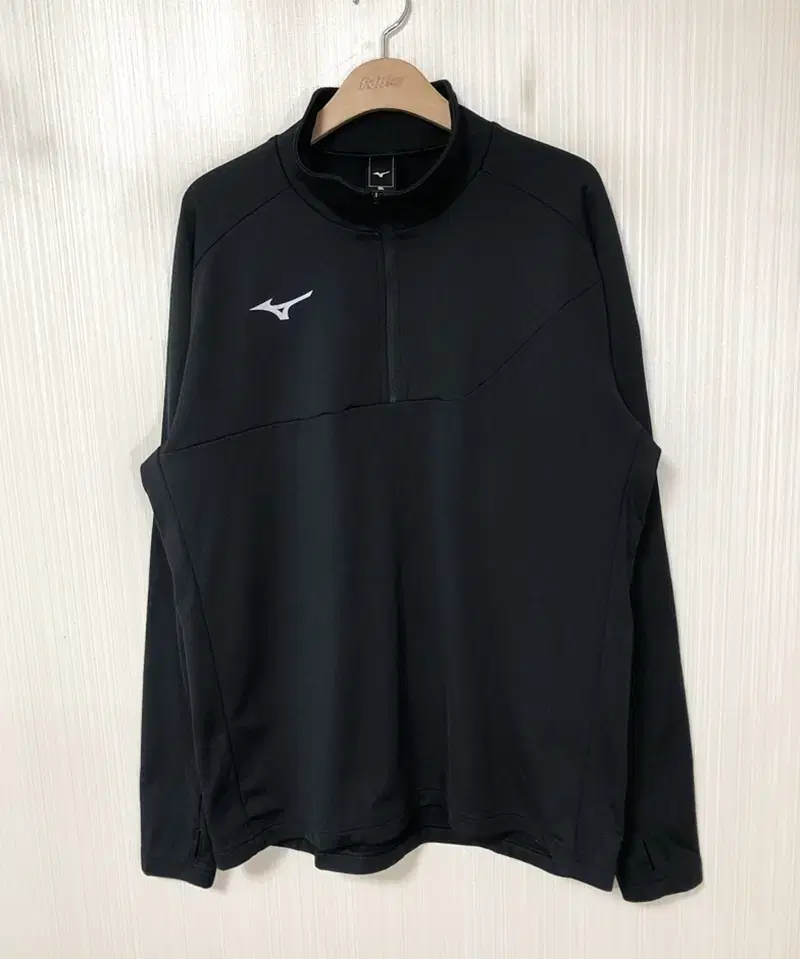 미즈노(MIZUNO)반집업 트레이닝탑/플리스탑 3XL(115)