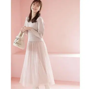 미유키 와타나베 미유키 씨 착용 TOCCO CLOSET 도킹 원피스