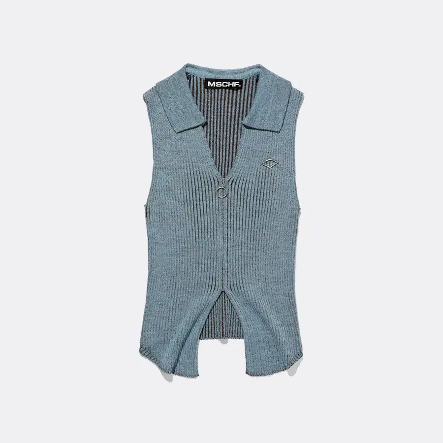 미스치프 Knitted two tone sleeveless