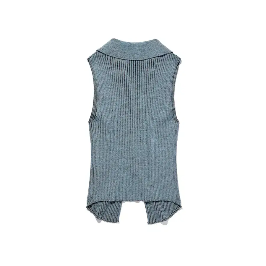 미스치프 Knitted two tone sleeveless