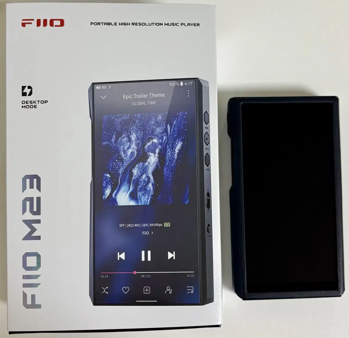 FiiO 피오 M23 DAP Hi-Res 팝니다. 국내 정발, 상태 최상