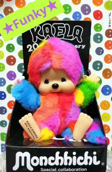 기무라 카엘라 몬치치 카에치치 컬러풀 레인보우 S사이즈 귀걸이