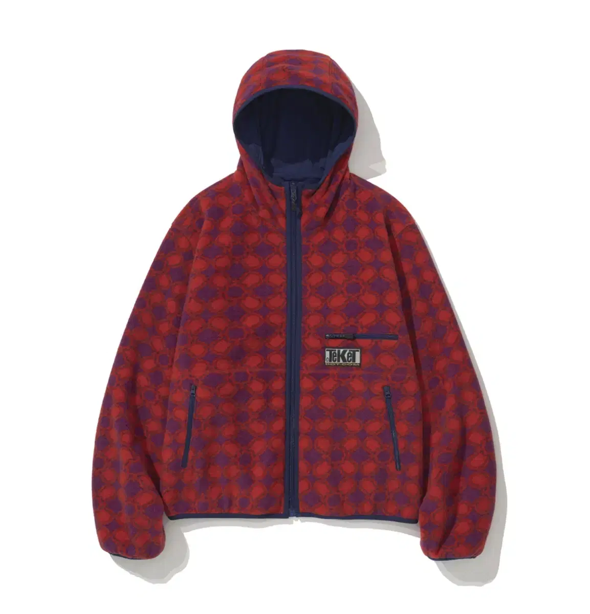 테켓 Weekend Reversible Fleece Jacket Red