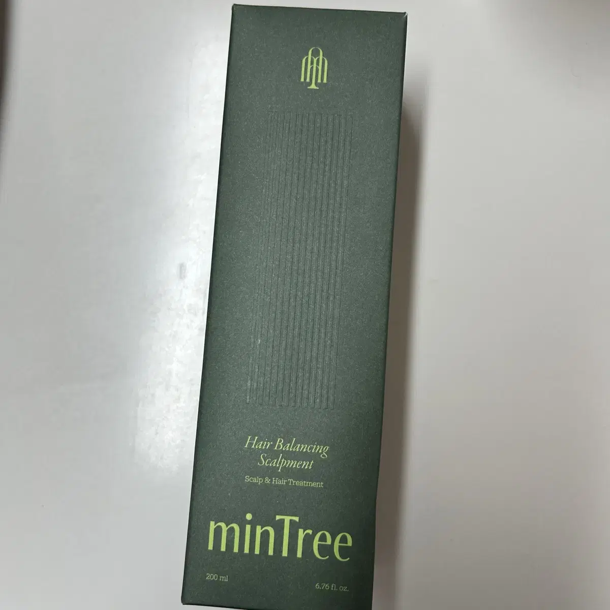 (새상품) 민트리 헤어밸런싱 스칼프먼트(트리트먼트) 200ml