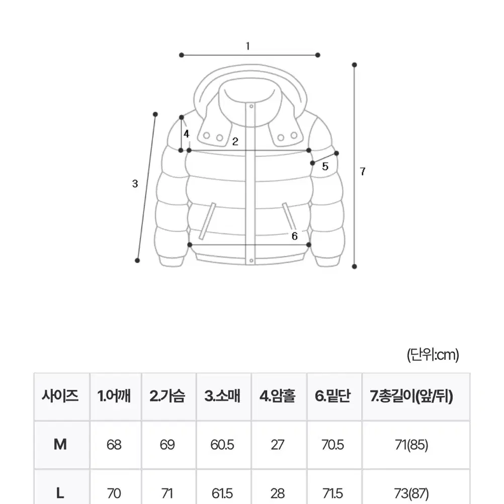 유이니 덕다운 패딩 L 민트