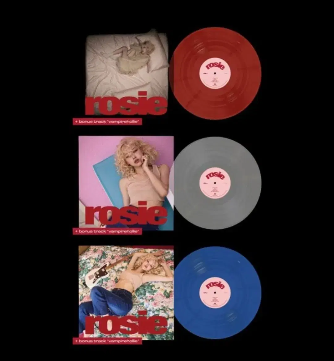 로제 정규1집 rosie LP 엘피 바이닐 공구 (뱀파이어 홀리 에디션)