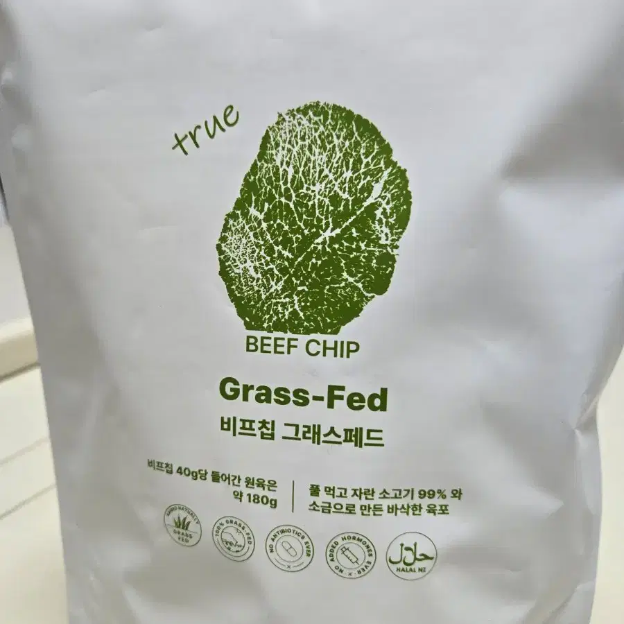 트루푸드 비프칩 목초우 100g(소고기육포)