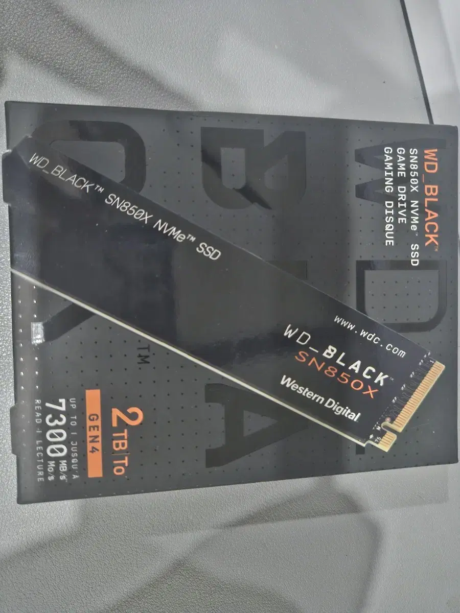 SN850X m.2 ssd 1테라 2테라 새재품 판매합니다