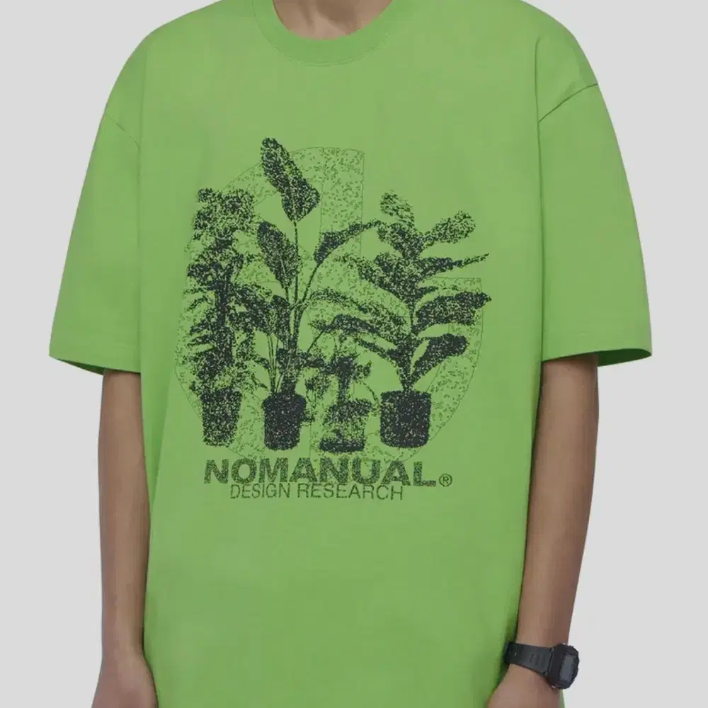 노매뉴얼(NOMANUAL) 반팔 LIGHT GREEN (M)