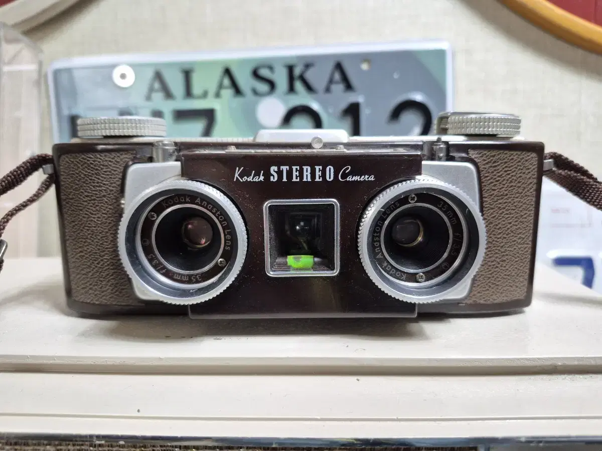 앤틱/빈티지 Kodak Stereo 코닥 스테레오카메라와 가죽케이스