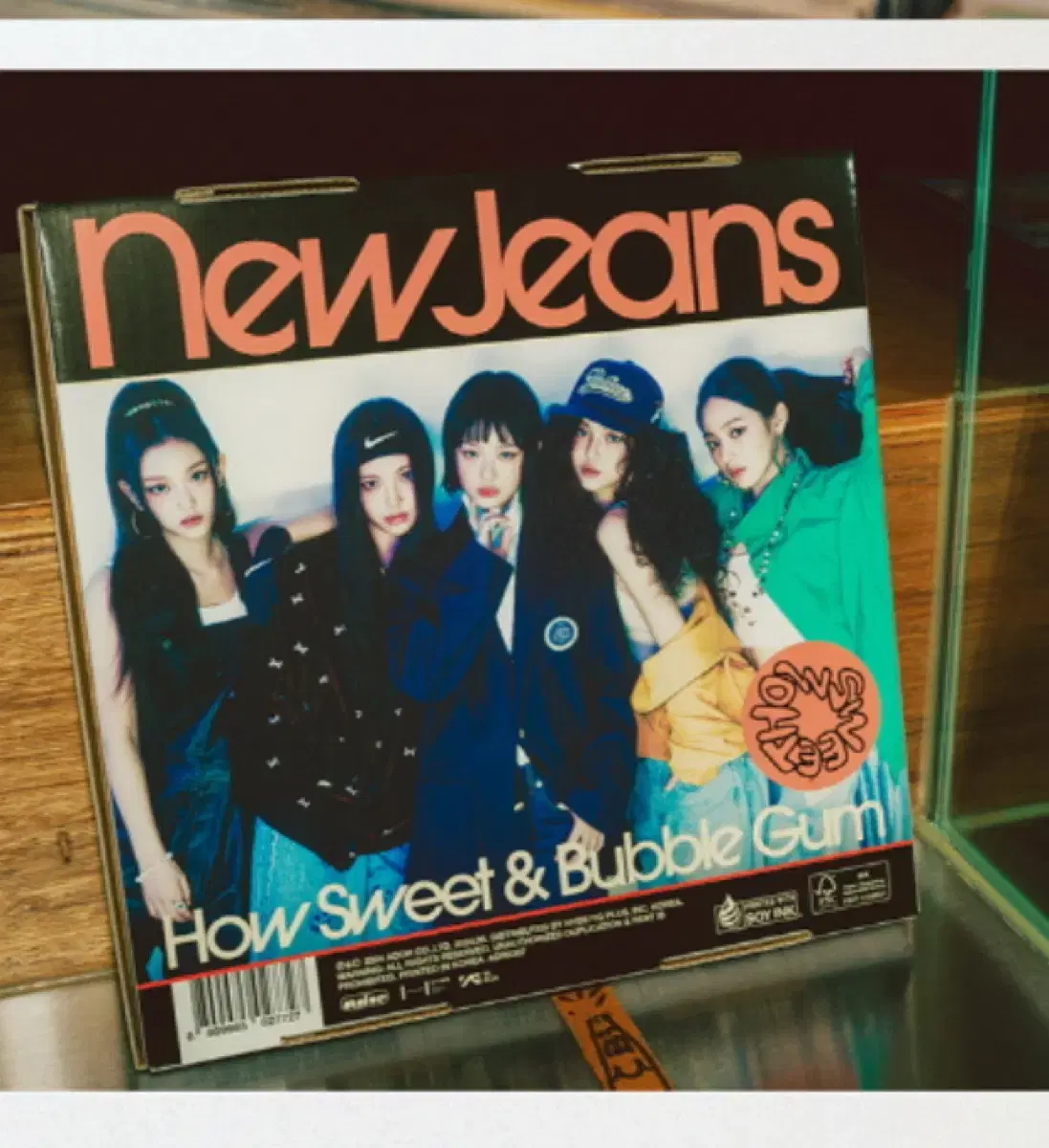 [NewJeans]뉴진스 How sweet 앨범 단체ver. 미개봉