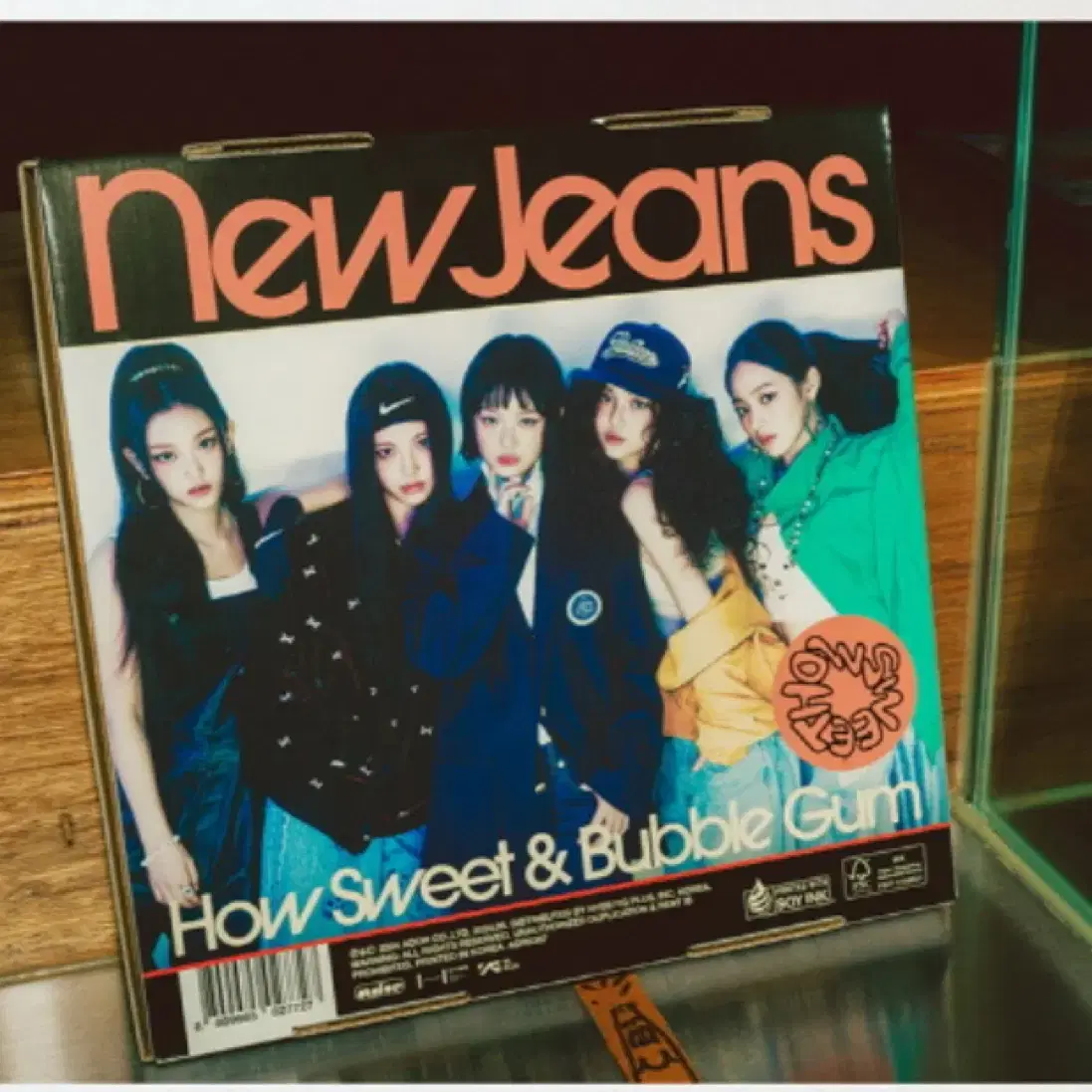 [NewJeans]뉴진스 How sweet 앨범 단체ver. 미개봉