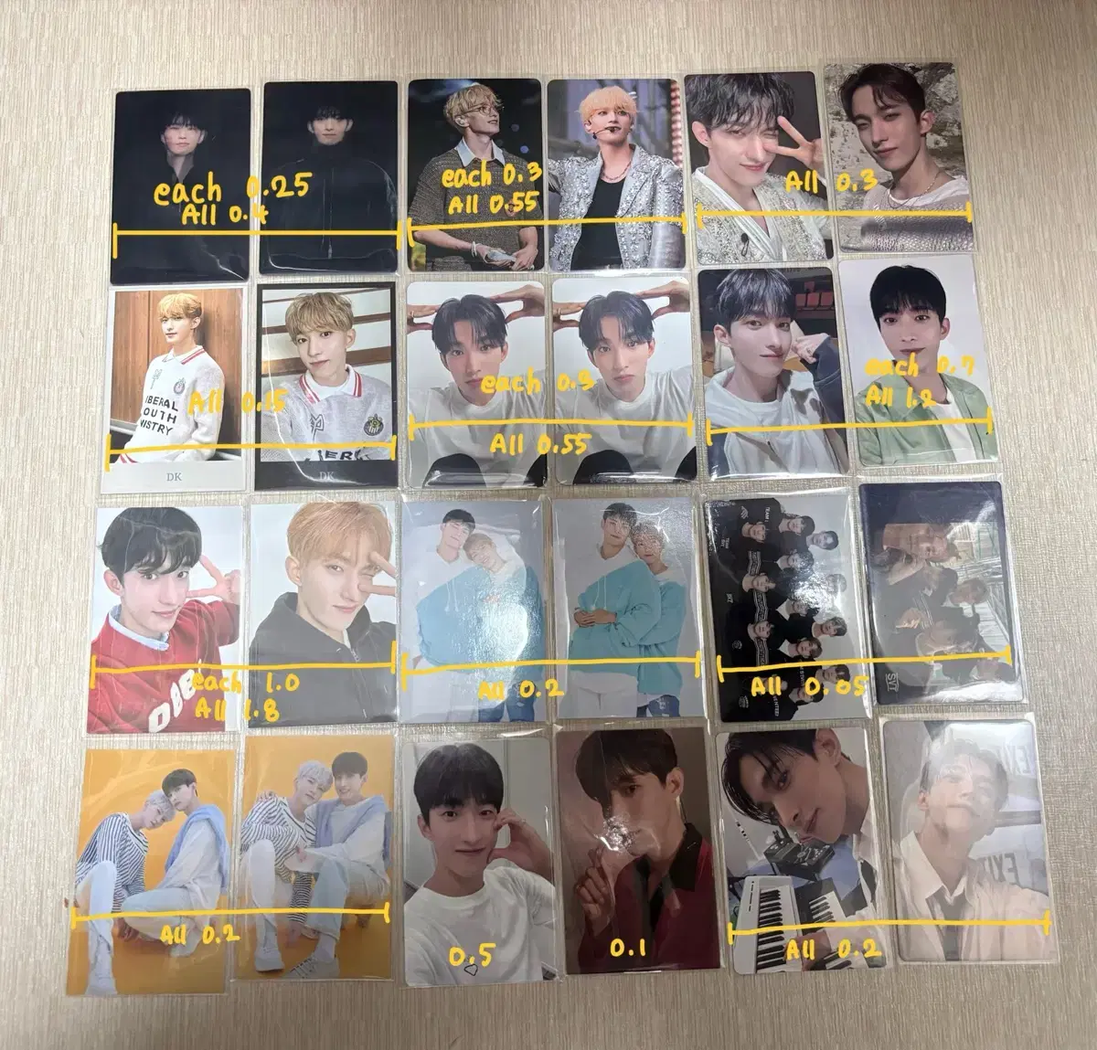 (Please see photocard sold in the description!) seventeen dk photocard wts