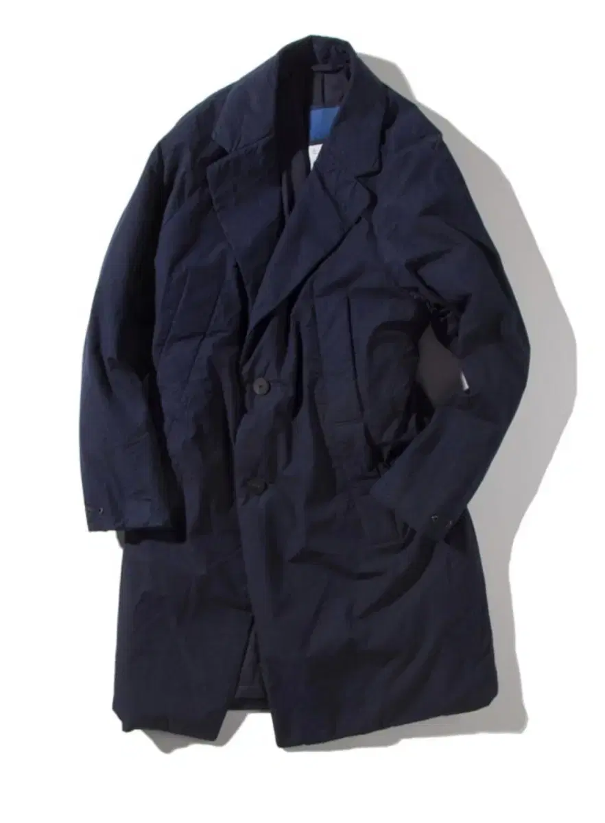 DOCUMENT_ indigo padded coat_ L