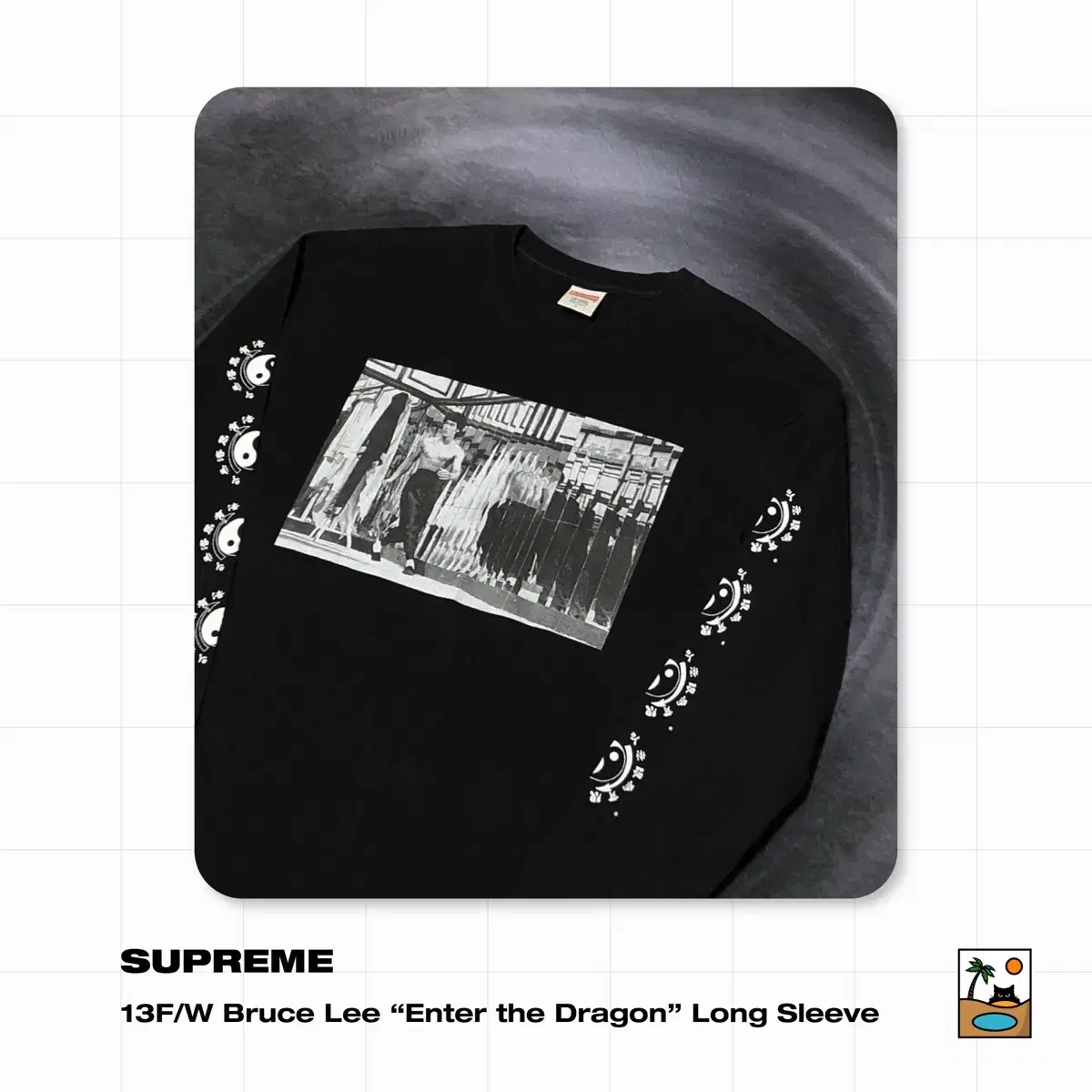 13F/W Bruce Lee Enter the Dragon L/S