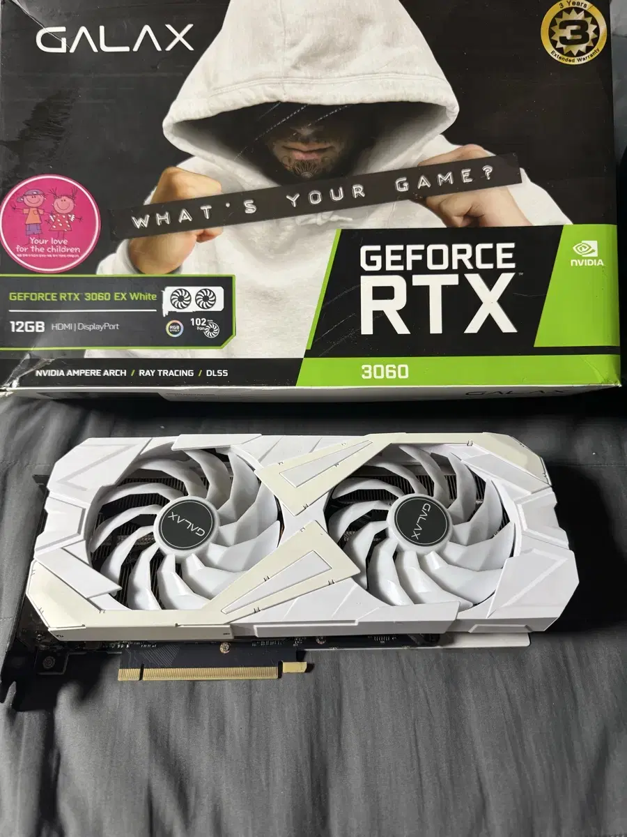 갤럭시 RTX3060 EX WHITE