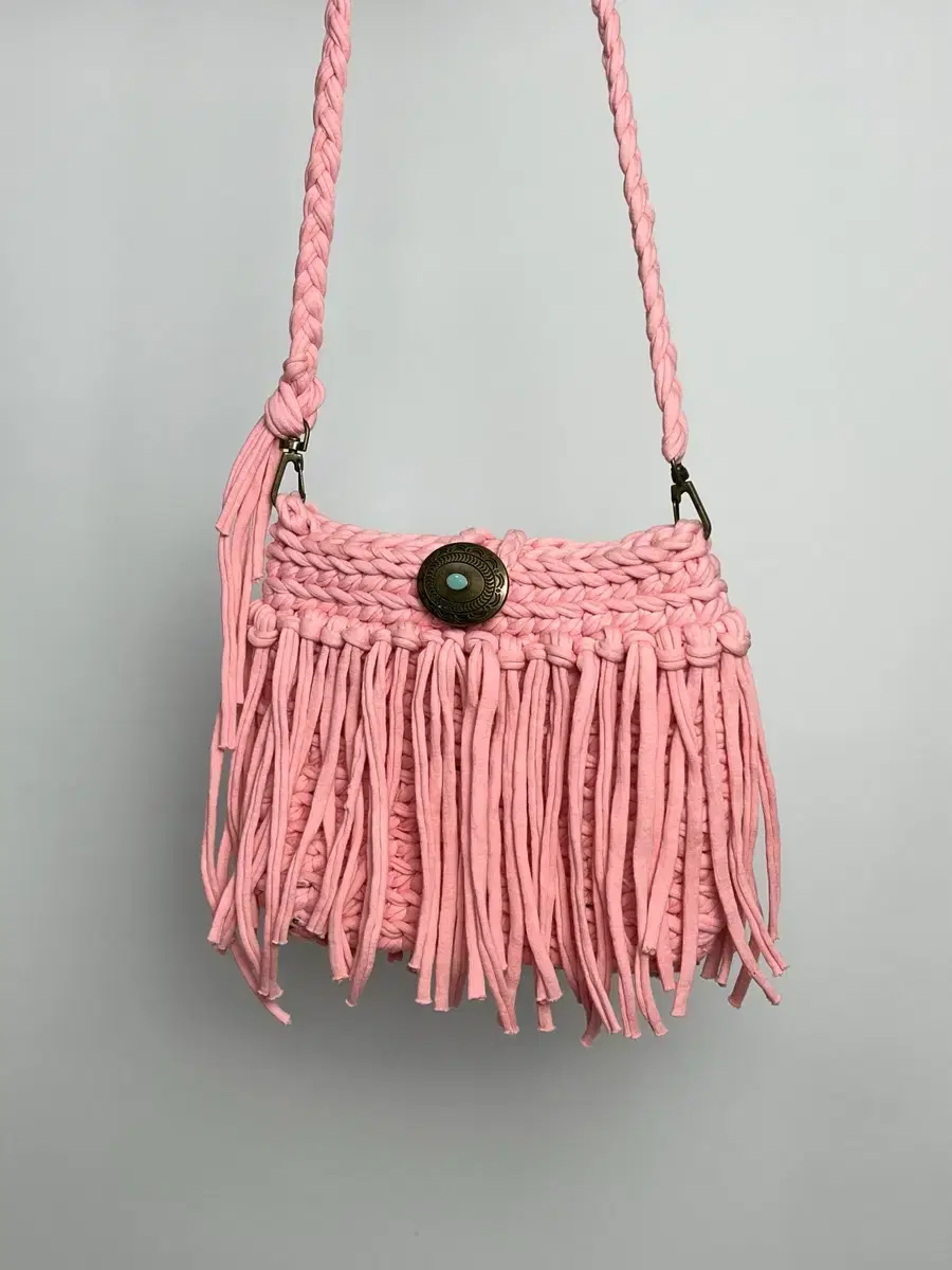 Vintage Fringe Bag